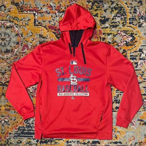 Majestic St Louis Cardinals Hoodie Large - Picture 1 of 2